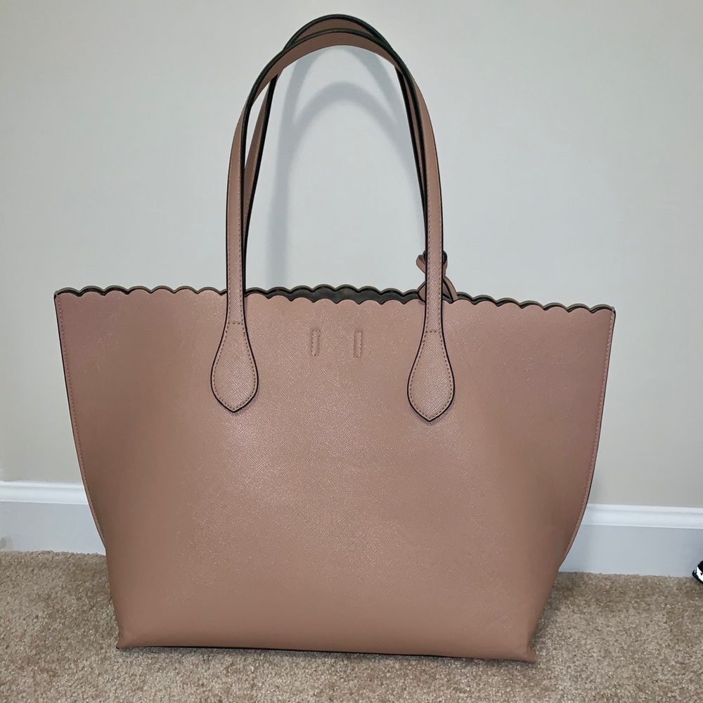 Blush colored H&M purse